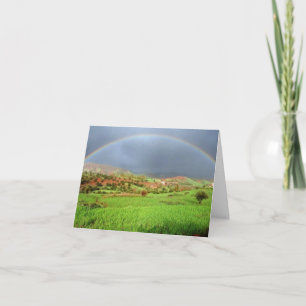 Carte de voeux pliée - Maroc