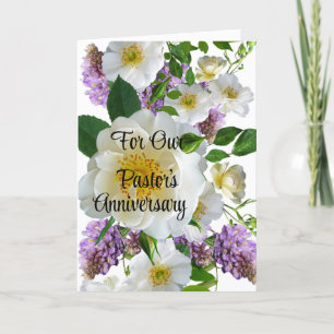 Carte de voeux pliée pour l'anniversaire de notre