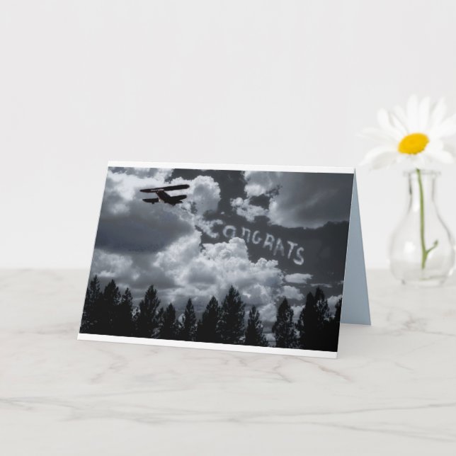 Carte de vœux pliées (Petite plante)