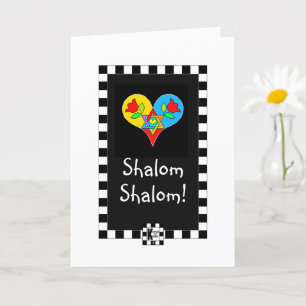 Carte de vœux pliées