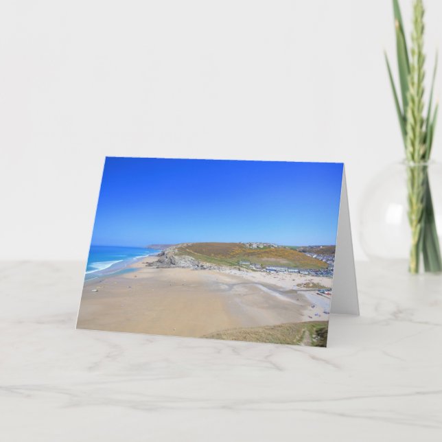 Carte de voeux Porthtowan (Devant)