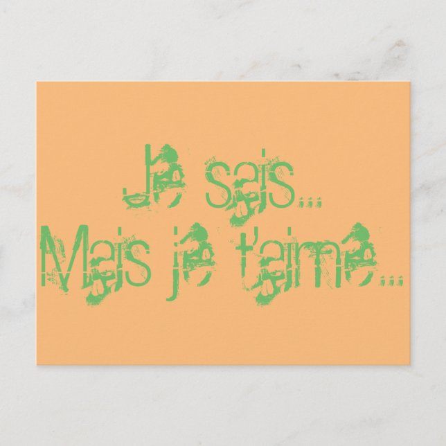 Carte de voeux postcard (Front)