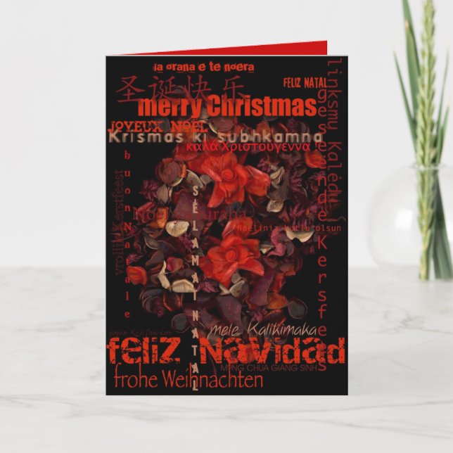 Carte de voeux Potpourri World Xmas International (Devant)