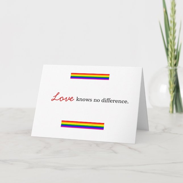 carte de voeux pour adoption gay lesbienne (Devant)