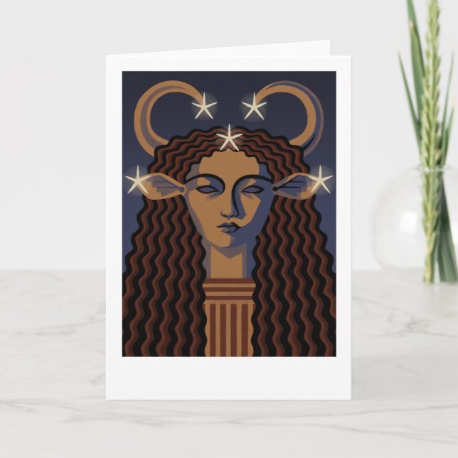 Carte de voeux pour chaume (Devant)