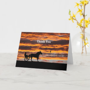 Carte de voeux pour chevaux de Trot standard