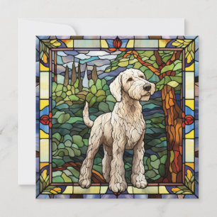Carte de vœux pour chien Airedale Terrier