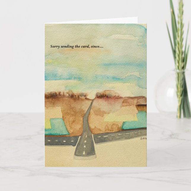 Carte de vœux pour chien des Pyrénées (Devant)