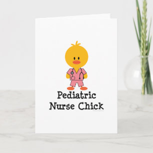Carte de voeux pour enfant infirmière