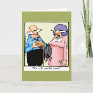 Carte de voeux pour Humour en contact