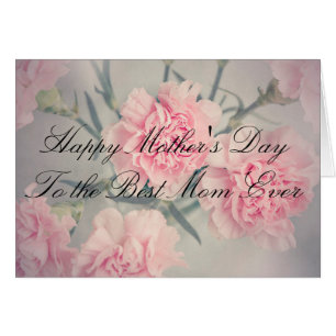 Carte de voeux pour la fête des mères