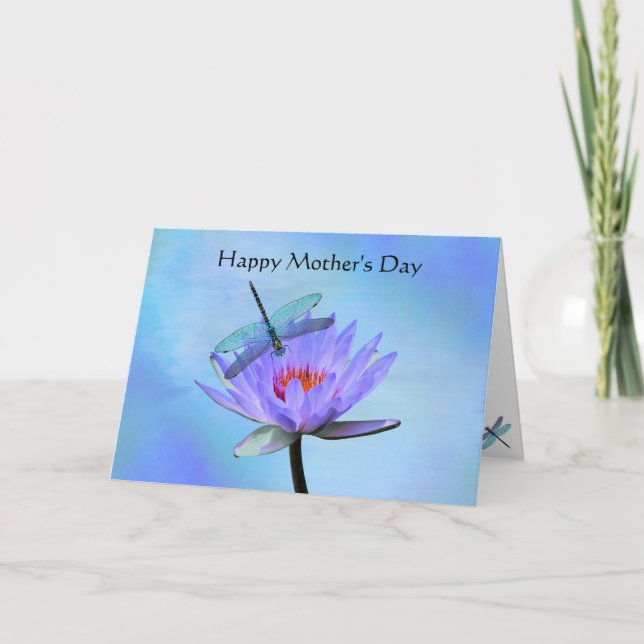 Carte de voeux pour la Fête des Mères Lily (Devant)