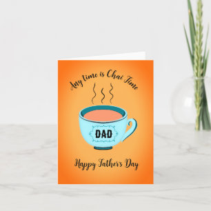 Carte de voeux pour la fête des pères de Chai Time