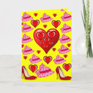 Carte de voeux pour la Saint-Valentin
