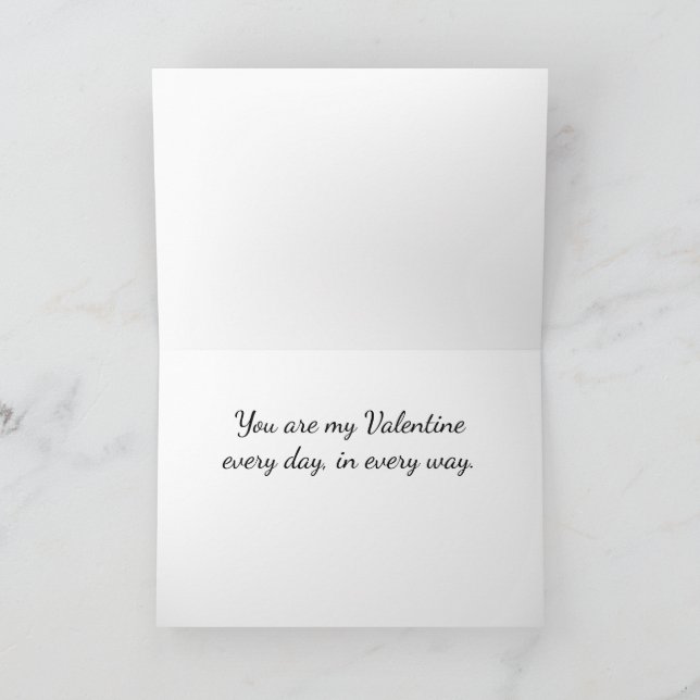 Carte de voeux pour la Saint-Valentin (Intérieur)