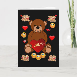 Carte de voeux pour la Saint-Valentin