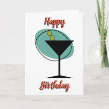 Carte de voeux pour l'anniversaire