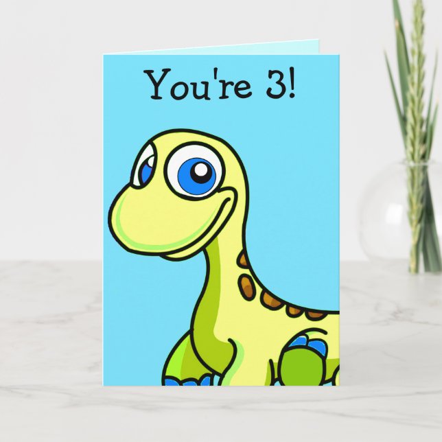 Carte de voeux pour l'anniversaire de Little Foot  (Devant)