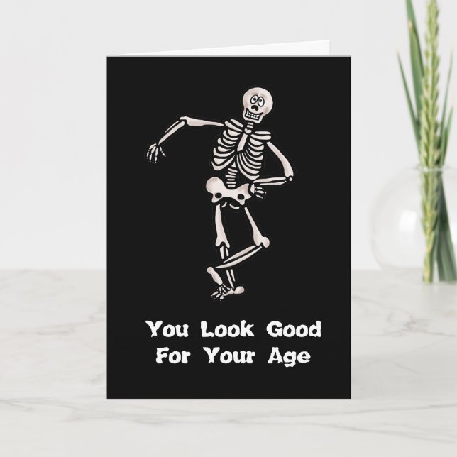 Carte de voeux pour l'anniversaire d'Halloween Ske (Devant)