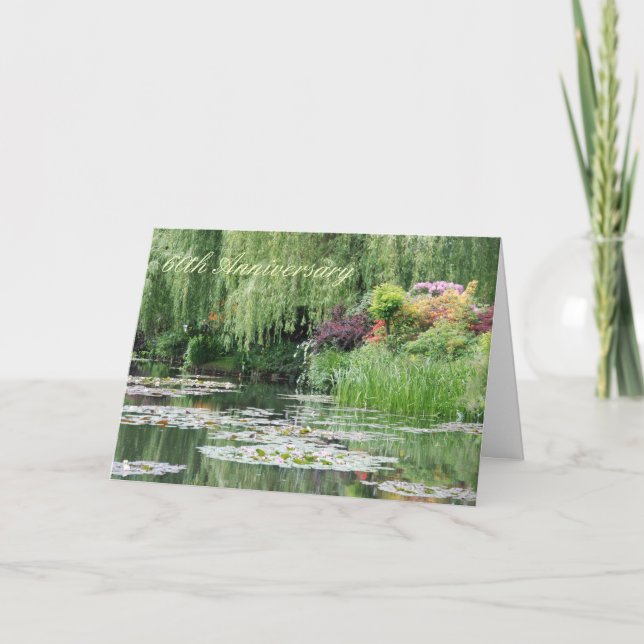 Carte de vœux pour le 60e anniversaire (Devant)