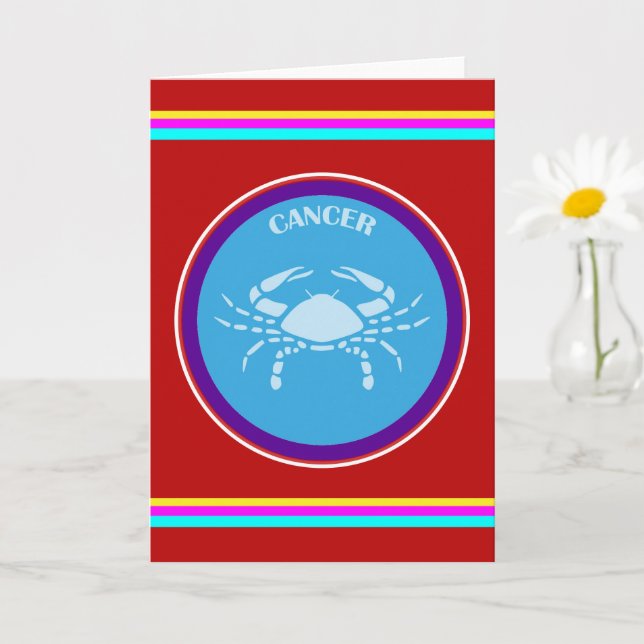 Carte de voeux pour le cancer (Petite plante)