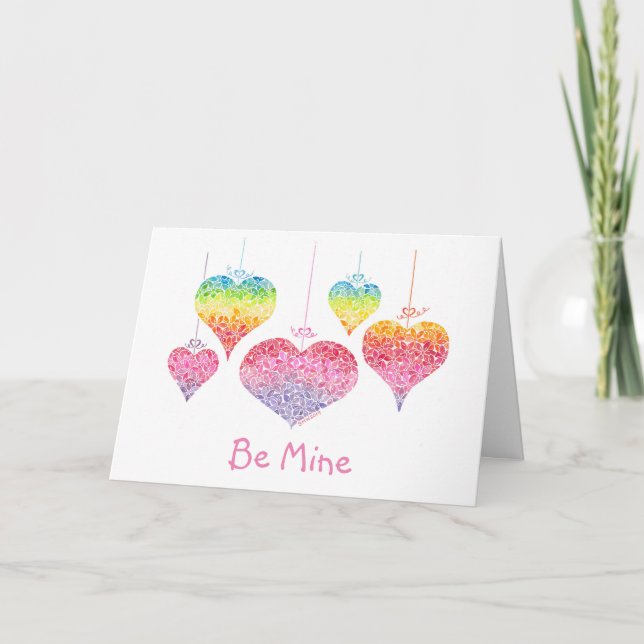 Carte de voeux pour le coeur de la mienne (Devant)