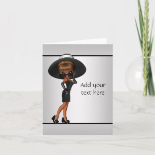 Carte de voeux pour le Diva Amusement Africain Amé