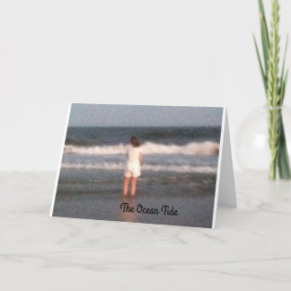 Carte de voeux pour l'encouragement/le changement 