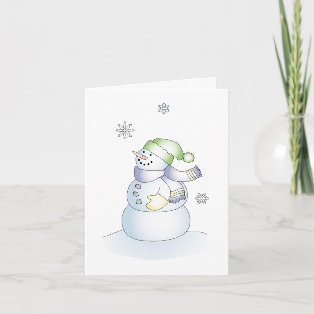 Carte de voeux pour les fêtes de fin d'année (Devant)