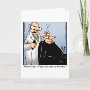 Carte de voeux pour l'Humour d'anniversaire drôle 