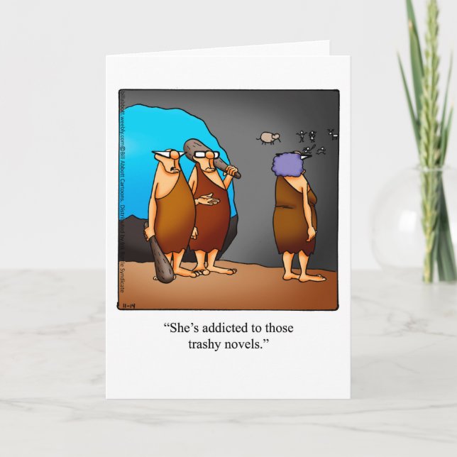 Carte de voeux pour l'Humour de contact (Devant)