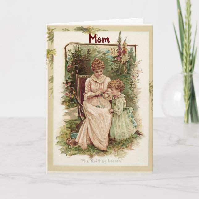 Carte de vœux pour mère et fille (Devant)