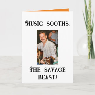 Carte de voeux pour montrer cette personne spécial