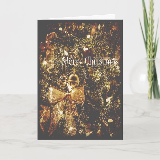 Carte de voeux pour Noël (Devant)