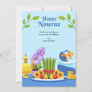 Carte de vœux pour Nowruz
