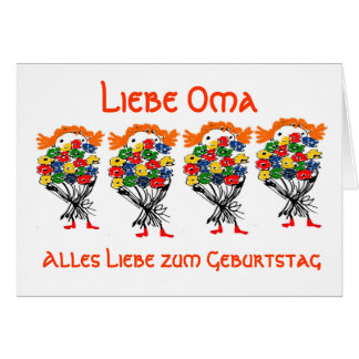 Carte de voeux pour son anniversaire