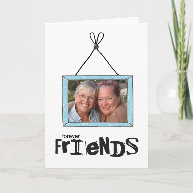 carte de voeux pour toujours amis (Devant)