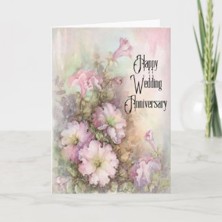 Carte de voeux pour un anniversaire Mariage