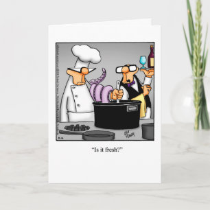 Carte de voeux pour un Humour amusant