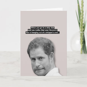Carte de voeux Prince Harry