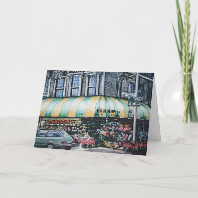 Carte de voeux Prince Street Corner (Devant)