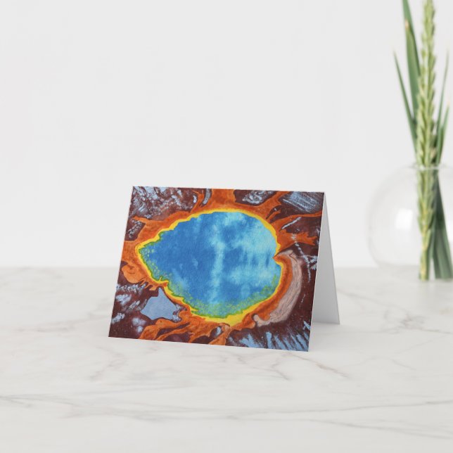 Carte de voeux Prismatic Springs (Devant)
