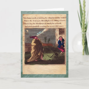 Carte de voeux Punch & Judy Story Plate XII