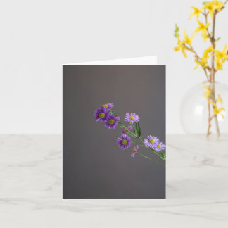 Carte de voeux Purple Aster