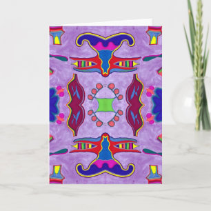 Carte de voeux Purple Dragon