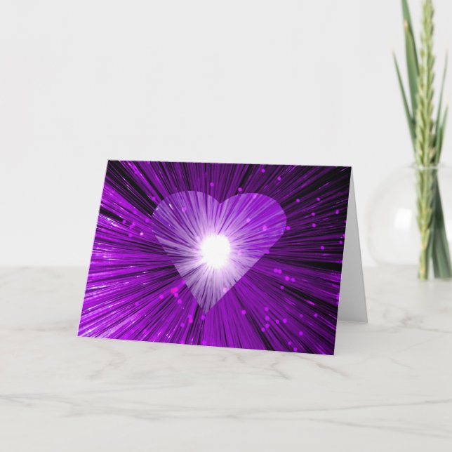 Carte de vœux Purple Heart (Devant)
