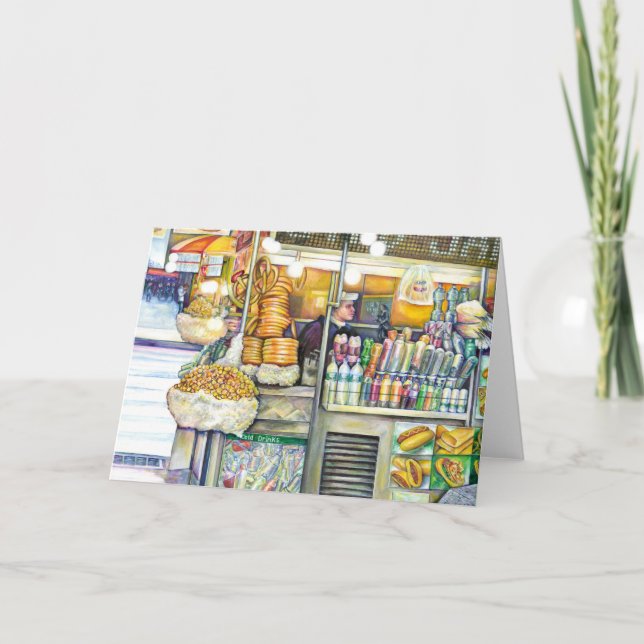 Carte de voeux Pushcart Paradise (Devant)