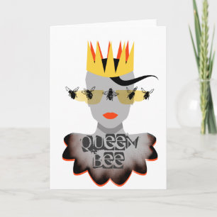 Carte de voeux Queen Bee