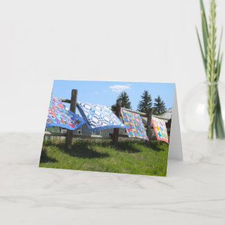 Carte de voeux Quilts