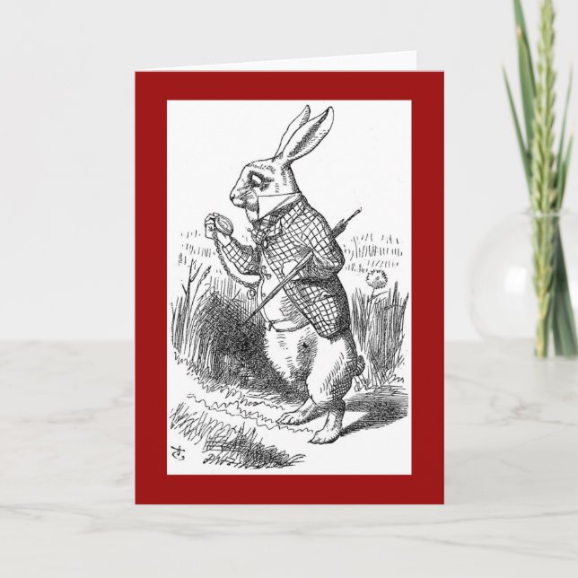 Carte de voeux Rabbit (Devant)